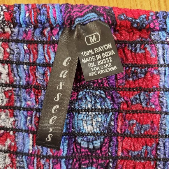 Colorful Strapless Jumpsuit - Picture 2 of 5